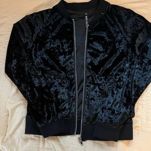 VINTAGE VELOUR BOMBER JACKET ✨